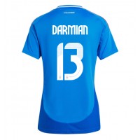 Italien Matteo Darmian #13 Hjemmebanetrøje Dame EM 2024 Kortærmet